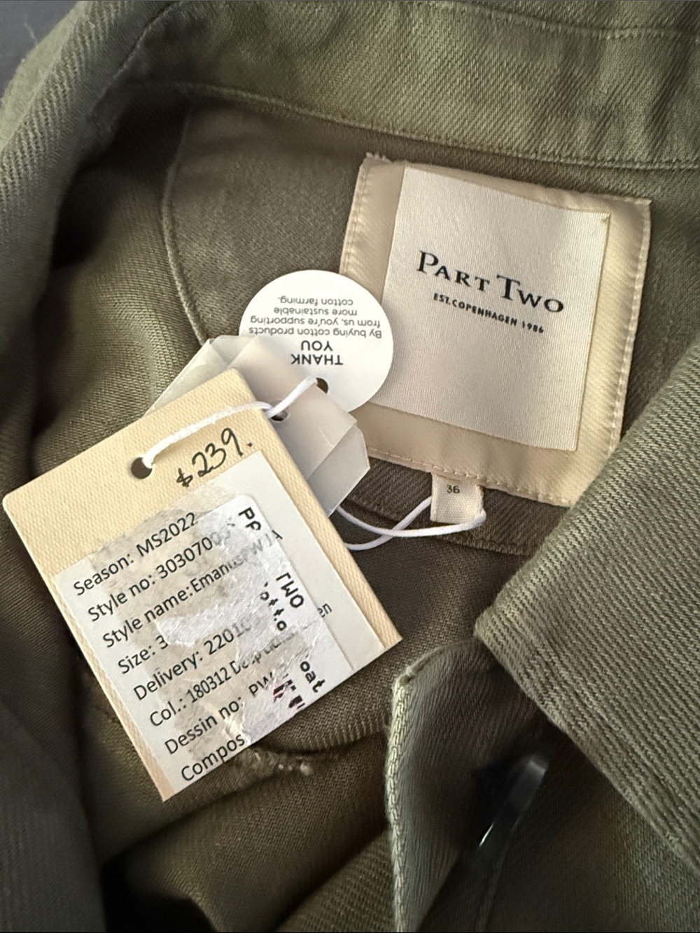 Part Two |  Emanus Jacket - Picture 9 of 10